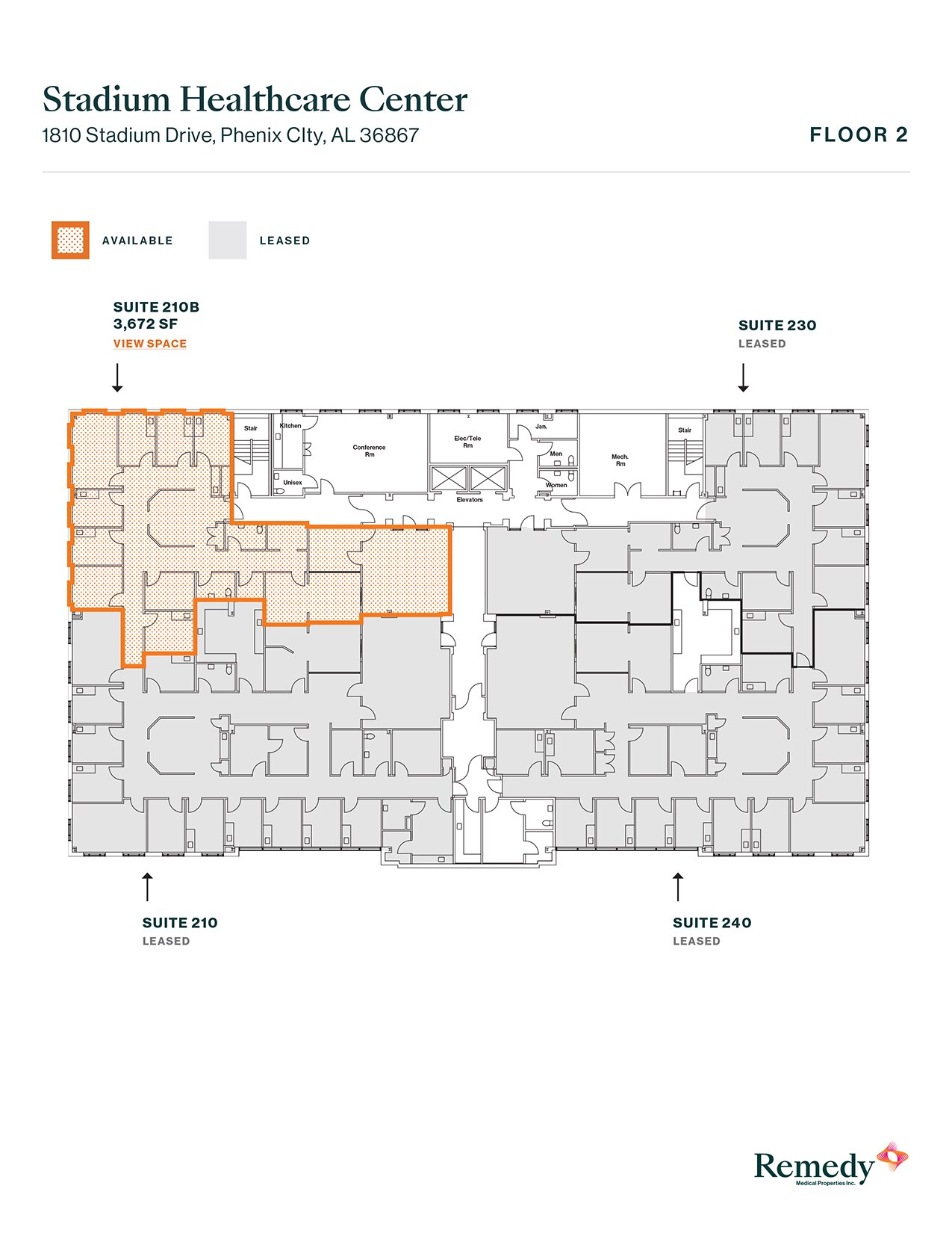 1810 Stadium Dr, Phenix City, AL à louer Plan d’étage– Image 1 sur 1