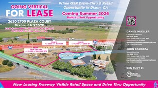 Plus de détails pour 2650-2700 Plaza Court, Dixon, CA - Local commercial à louer