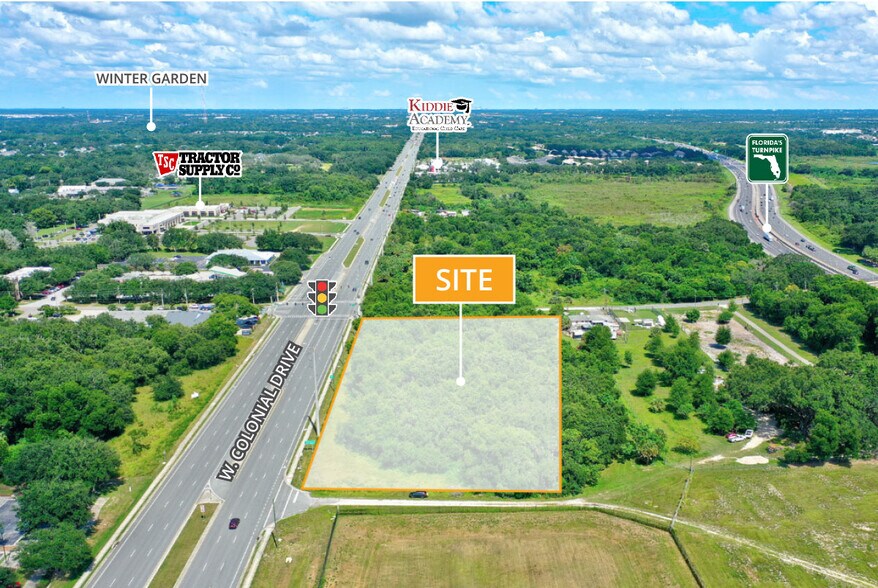16250 W Colonial Dr, Winter Garden, FL à louer - Aérien – Image 2 sur 6