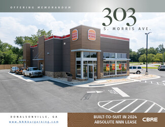 Plus de détails pour 303 Morris Ave, Donalsonville, GA - Local commercial à vendre