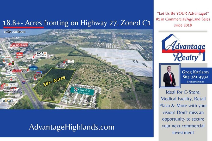 4300 US 27 S, Sebring, FL à vendre - Photo de l’immeuble – Image 1 sur 8