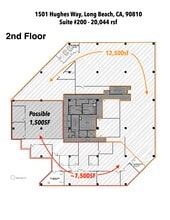 1501 Hughes Way, Long Beach, CA à louer Plan d’étage– Image 2 sur 121