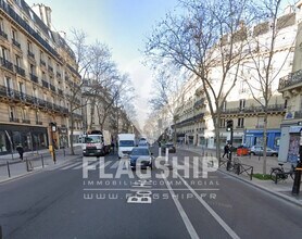 Paris - Vue aérienne  vue de carte