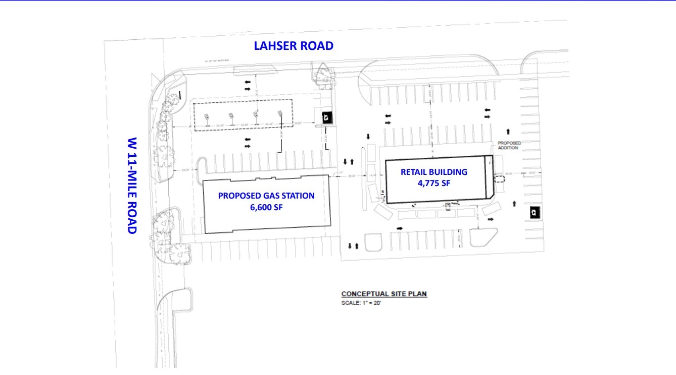 27100 Lahser Rd, Southfield, MI à louer Plan d’étage– Image 1 sur 1