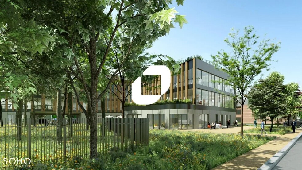 1 Rue Albert Einstein, Champs-sur-Marne à louer - Photo de l’immeuble – Image 3 sur 3