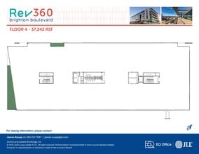 3600 Brighton Blvd, Denver, CO à louer Plan d’étage– Image 2 sur 2