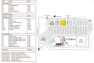 20730-20814 Gulf Fwy, Webster, TX à louer Plan de site– Image 1 sur 1
