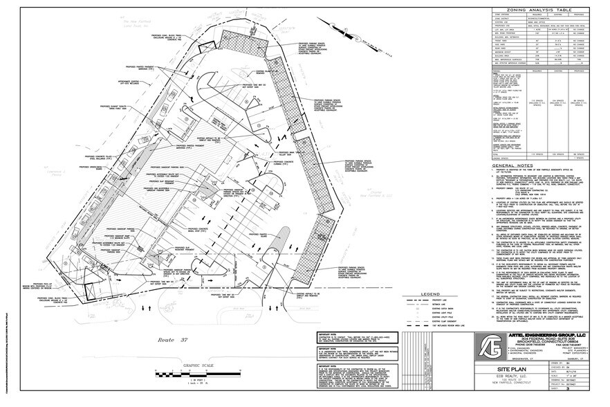 100 State Route 37, New Fairfield, CT à louer - Plan de site – Image 1 sur 1