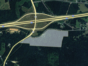 Almaville Rd, Murfreesboro, TN - VUE AÉRIENNE  vue de carte