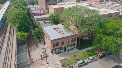 1409-1411 W Lunt Ave, Chicago, IL - VUE AÉRIENNE  vue de carte - Image1