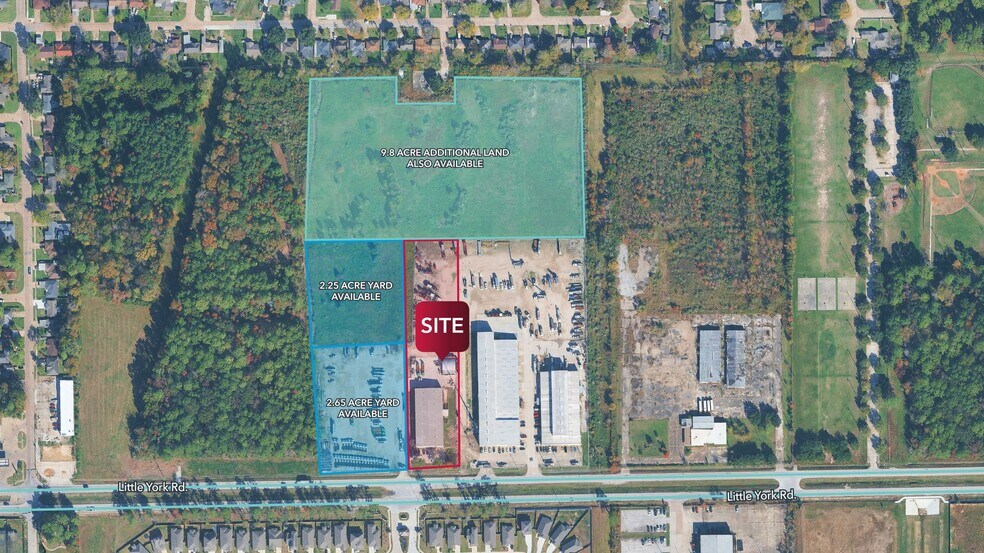 7775 Little York Rd, Houston, TX à vendre - Aérien – Image 2 sur 9