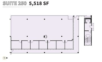 8550 W Bryn Mawr Ave, Chicago, IL à louer Plan d’étage– Image 1 sur 1