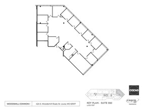 424 S Woods Mill Rd, Chesterfield, MO à louer Plan de site– Image 1 sur 1