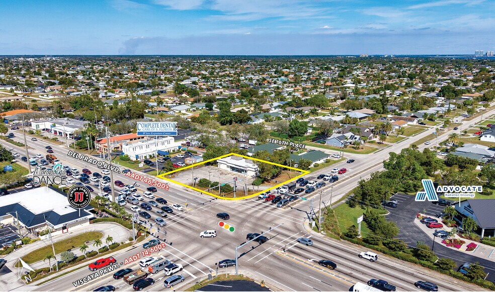 825 Del Prado Blvd S, Cape Coral, FL à vendre - Aérien – Image 2 sur 7