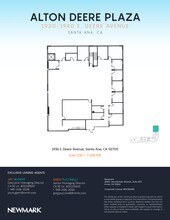 1932 E Deere Ave, Santa Ana, CA à louer Plan de site– Image 1 sur 3