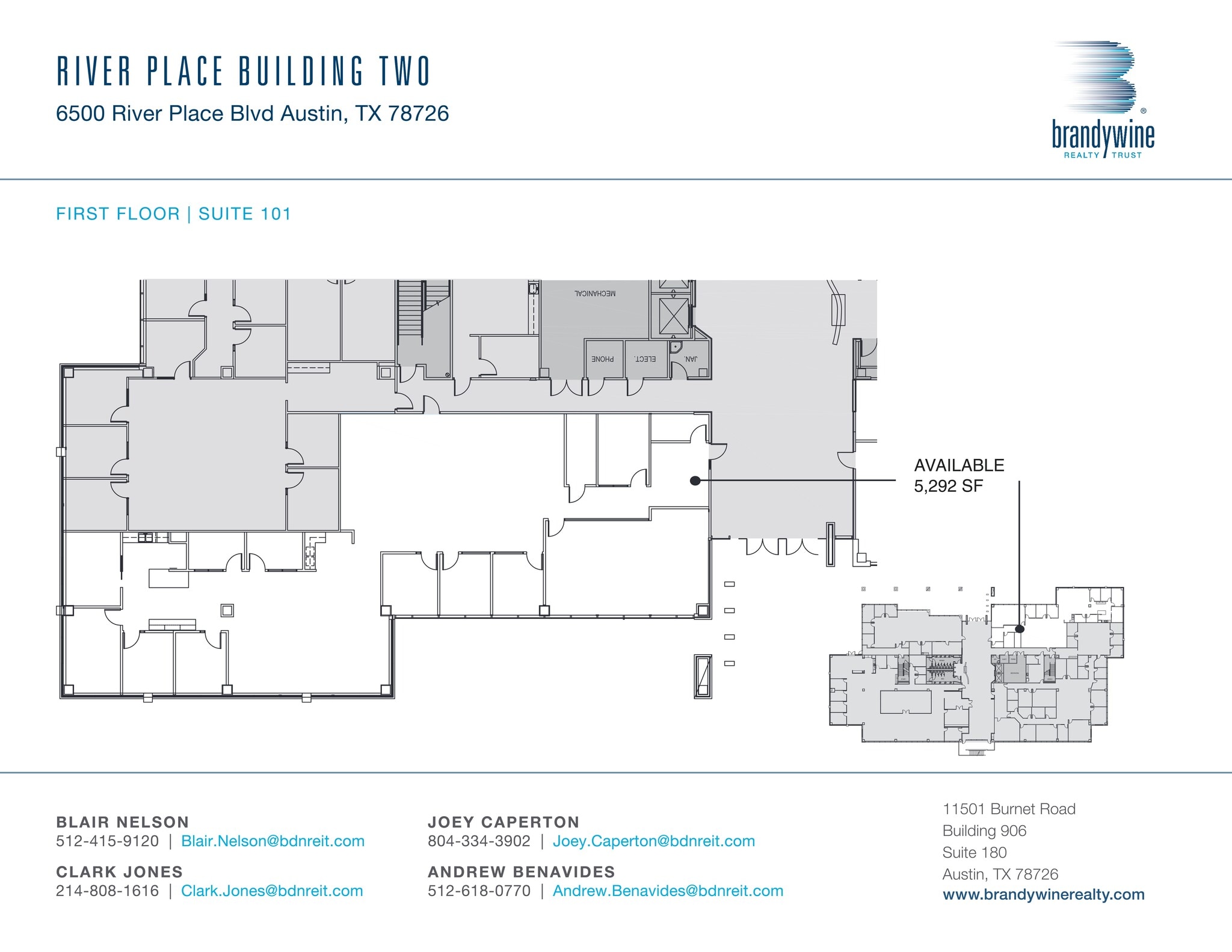 6500 River Place Blvd, Austin, TX à louer Plan de site– Image 1 sur 1