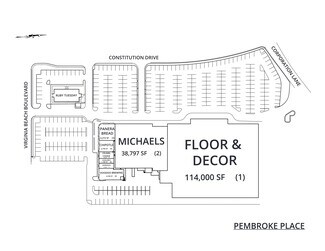 Plus de détails pour 312 Constitution Dr, Virginia Beach, VA - Local commercial à louer