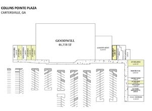 900 Joe Frank Harris Pky SE, Cartersville, GA à louer Plan de site– Image 1 sur 1