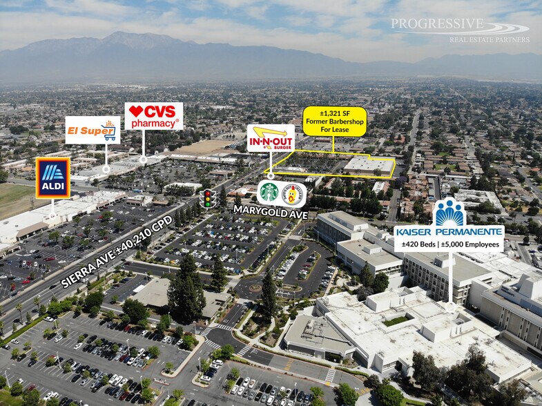 9765-9781 Sierra Ave, Fontana, CA à louer - Photo principale – Image 1 sur 12