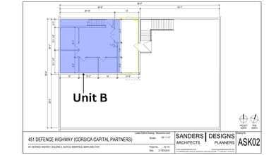 451 Defense Hwy, Annapolis, MD à louer Plan d’étage– Image 1 sur 9