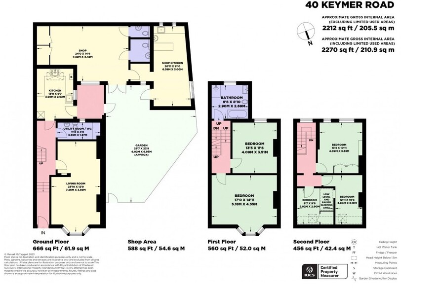 40 Keymer Rd, Hassocks à vendre - Plan d’étage – Image 2 sur 2