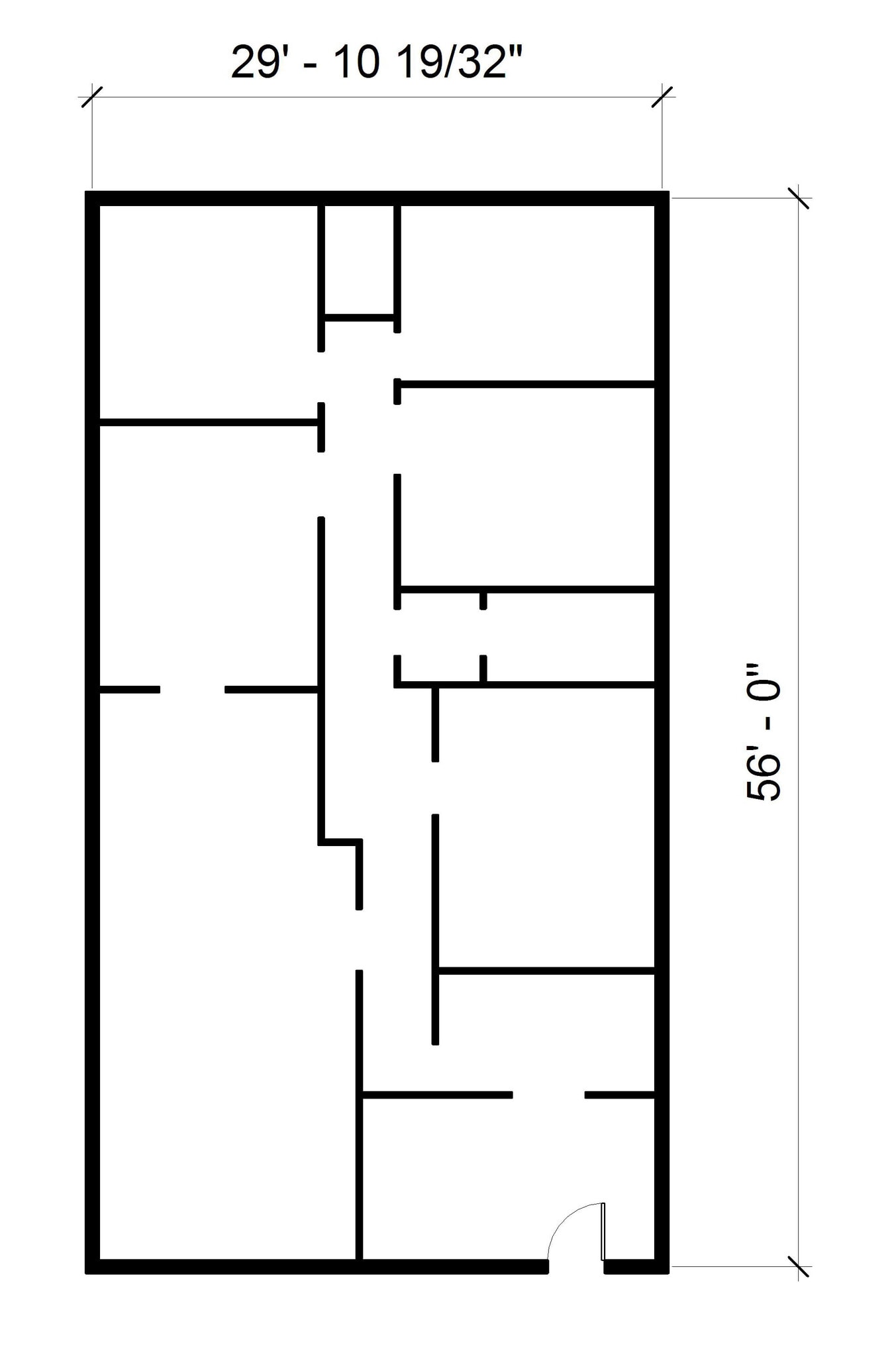 100 Lincoln Sq, Urbana, IL à louer Plan d’étage– Image 1 sur 1