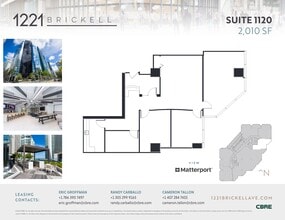 1221 Brickell Ave, Miami, FL à louer Plan de site– Image 1 sur 6