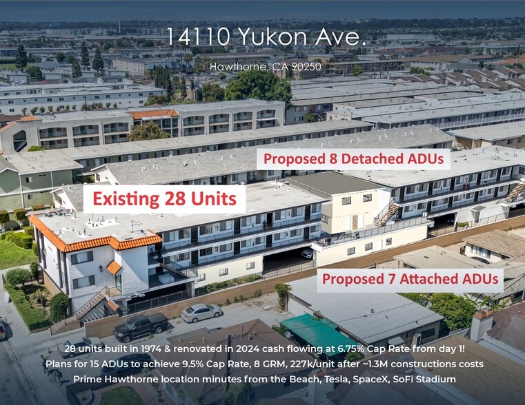 14110 Yukon Ave, Hawthorne, CA à vendre - Photo principale – Image 1 sur 27