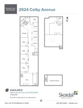2924 Colby Ave, Everett, WA à louer Plan de site– Image 1 sur 1