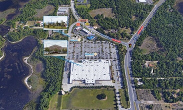 121 Howland Blvd, Deltona, FL - Vue aérienne vue de carte