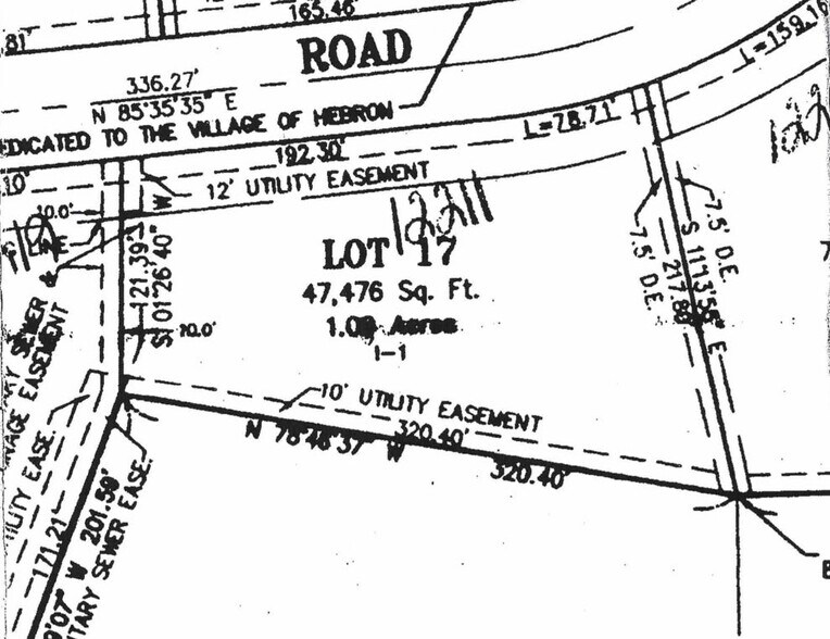 Industrial Dr, Hebron, IL à vendre - Plan cadastral – Image 2 sur 2