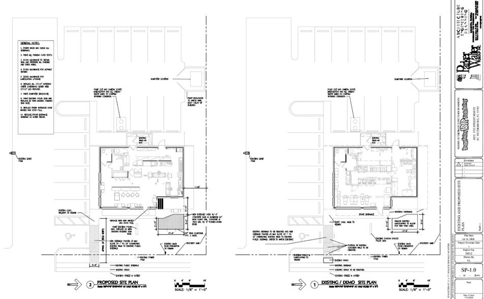 6132 Dr. Martin Luther King St N, Saint Petersburg, FL à vendre - Plan de site – Image 3 sur 3