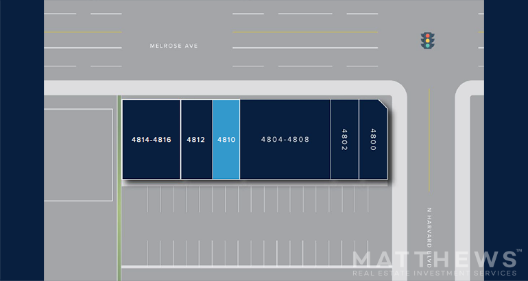 4800-4814 Melrose Ave, Los Angeles, CA à louer - Photo de l’immeuble – Image 2 sur 2