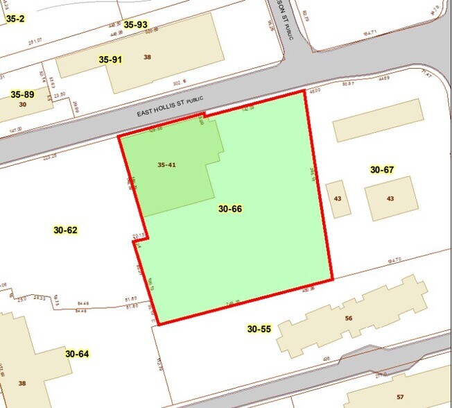 East Hollis Street St, Nashua, NH à vendre - Plan cadastral – Image 3 sur 4