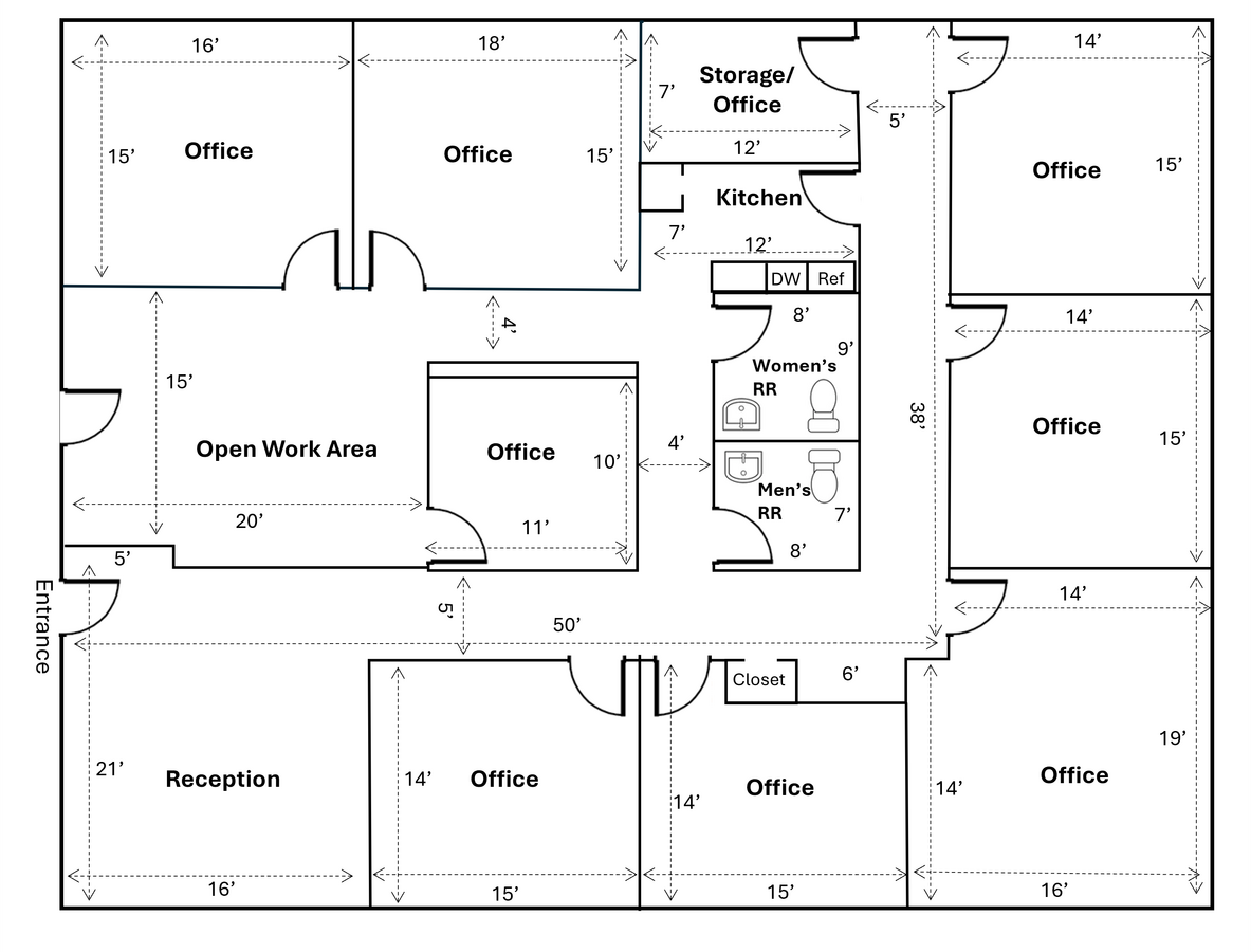 185 Pasadena Dr, Lexington, KY 40503 - Lot 255 -  - Plan d’étage - Image 1 of 1