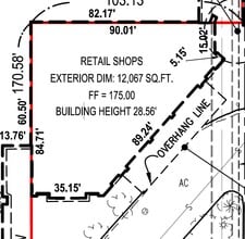 8520-8580 Whittier Blvd, Pico Rivera, CA à louer Plan d’étage– Image 1 sur 1
