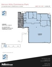 100 N Fairway Dr, Vernon Hills, IL à louer Plan d’étage– Image 1 sur 1