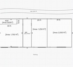 1610 NW 55th Pl, Gainesville, FL à louer Plan d’étage– Image 1 sur 4