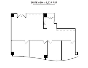 9701 Wilshire Blvd, Beverly Hills, CA à louer Plan d’étage– Image 1 sur 1