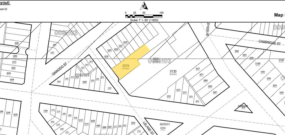 907 Leland St, Philadelphia, PA à vendre - Plan cadastral – Image 2 sur 2