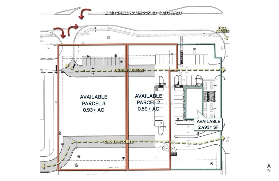 W Mitchell Hammock Rd, Oviedo, FL à louer - Plan de site – Image 3 sur 4