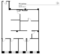 70 E Lake St, Chicago, IL à louer Plan d’étage– Image 1 sur 4