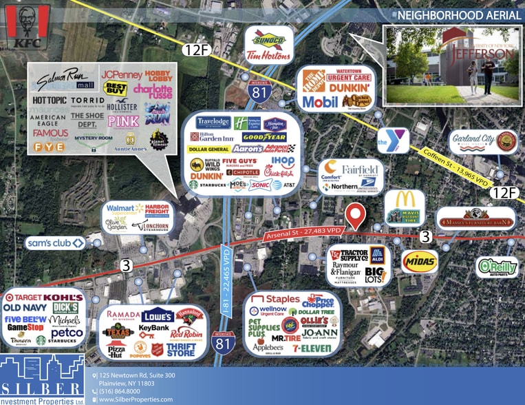 1004 Arsenal St, Watertown, NY à vendre - Photo de l’immeuble – Image 2 sur 6
