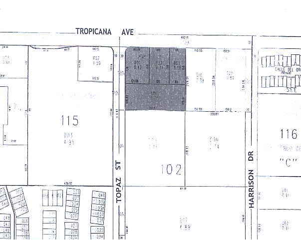 2625 E Tropicana Ave, Las Vegas, NV à louer - Plan cadastral – Image 2 sur 38