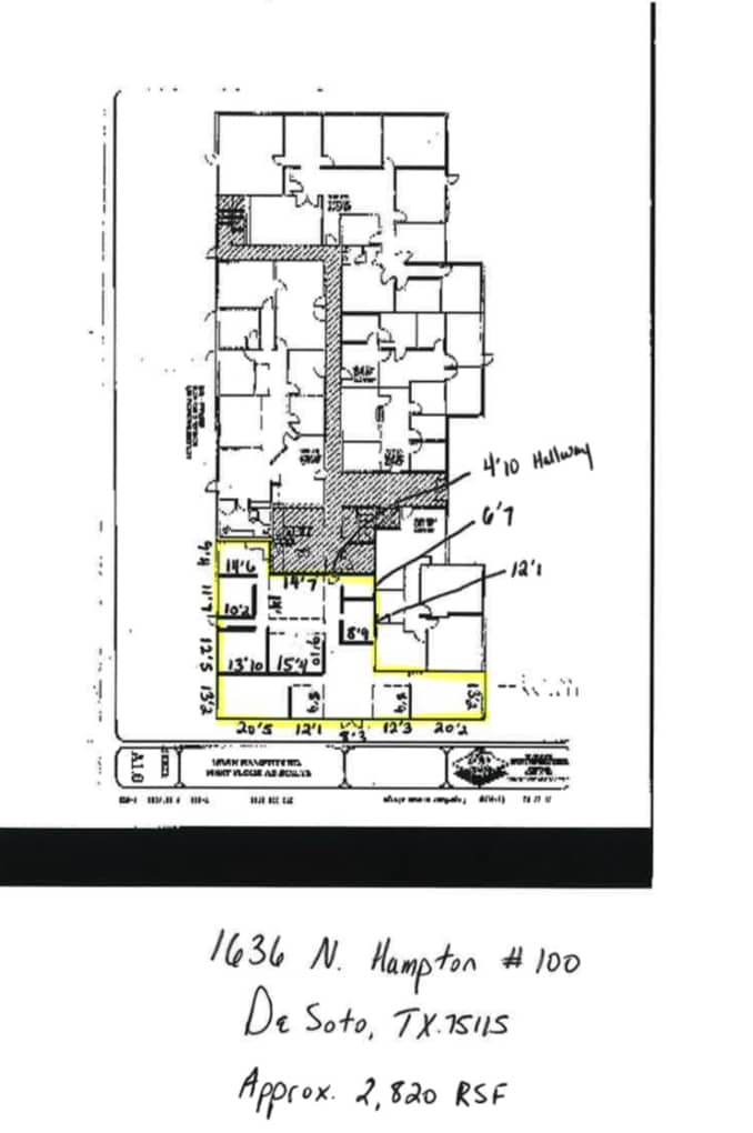 1636 N Hampton Rd, DeSoto, TX à louer Photo de l’immeuble– Image 1 sur 1
