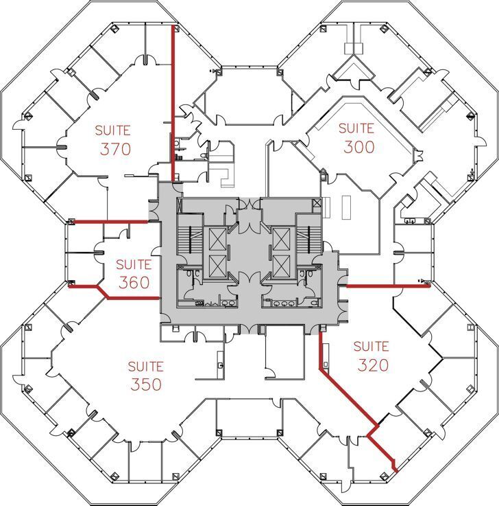 4365 Executive Dr, San Diego, CA à louer Plan d’étage– Image 1 sur 1