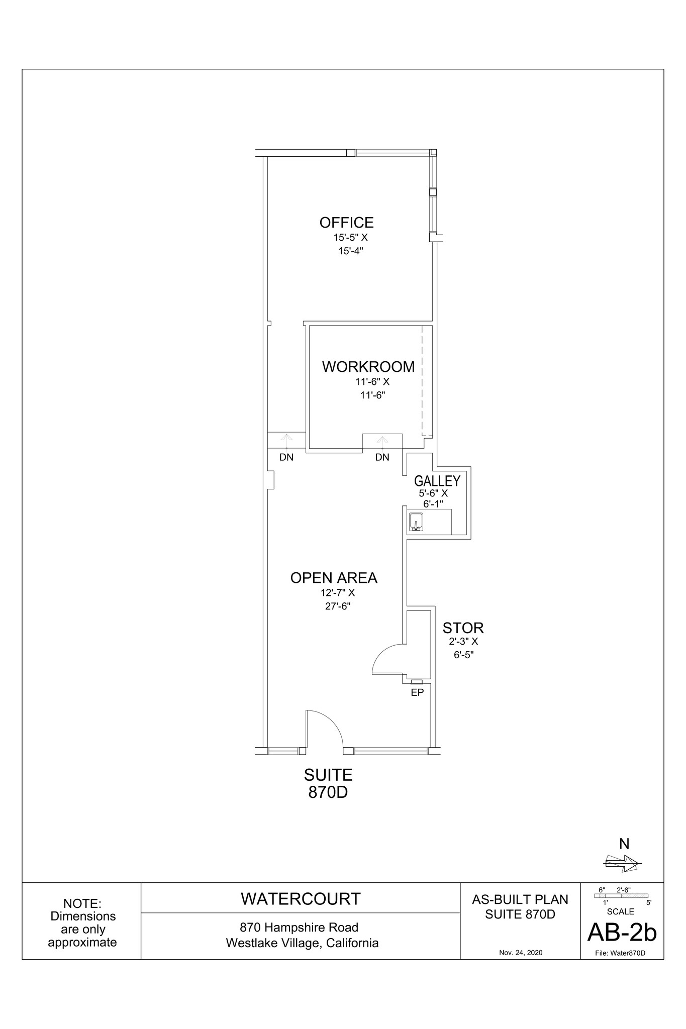 850 Hampshire Rd, Westlake Village, CA à louer Plan de site– Image 1 sur 1