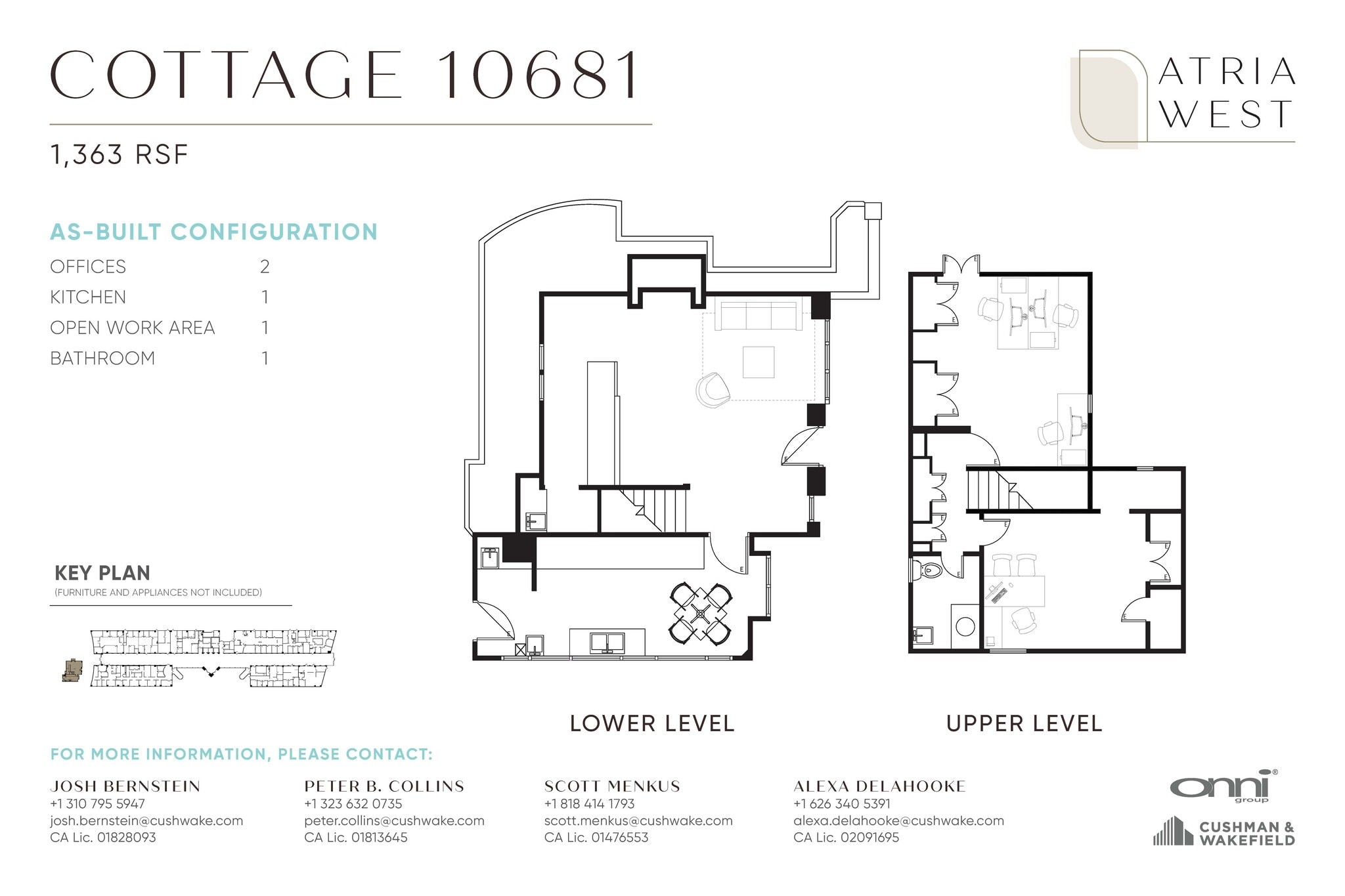 10669-10685 Santa Monica Blvd, Los Angeles, CA à louer Plan d’étage– Image 1 sur 1