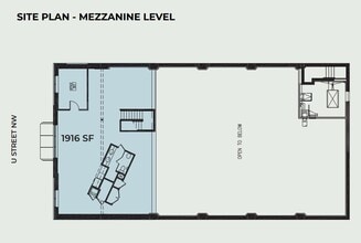 918-922 U St, Washington, DC à vendre Plan d’étage– Image 1 sur 1