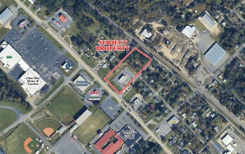 6110 Oak St, Eastman, GA - Vue aérienne  vue de carte - Image1